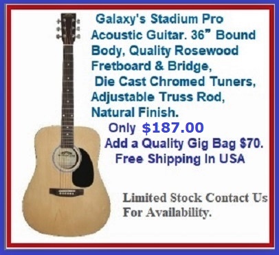 Galaxy Acoustic Guitars